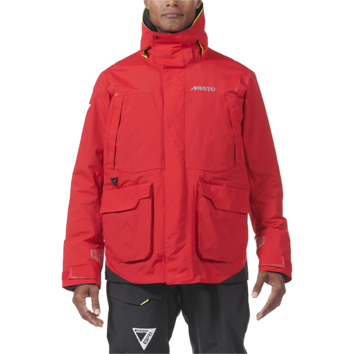 2024 Musto Herren Br1 Channel Segeljacke 82399 - True Red